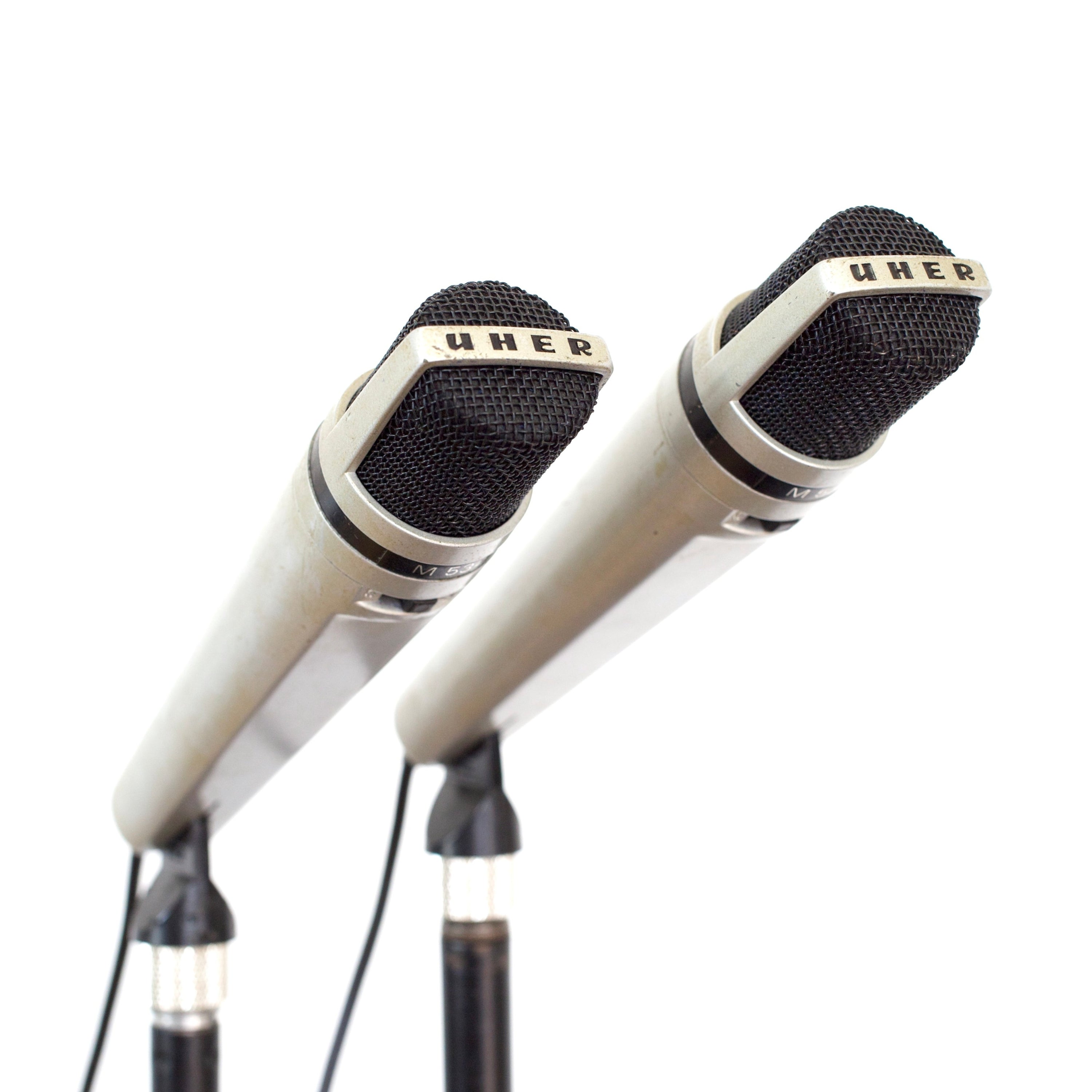 Uher M634 Dynamic Microphone Pair