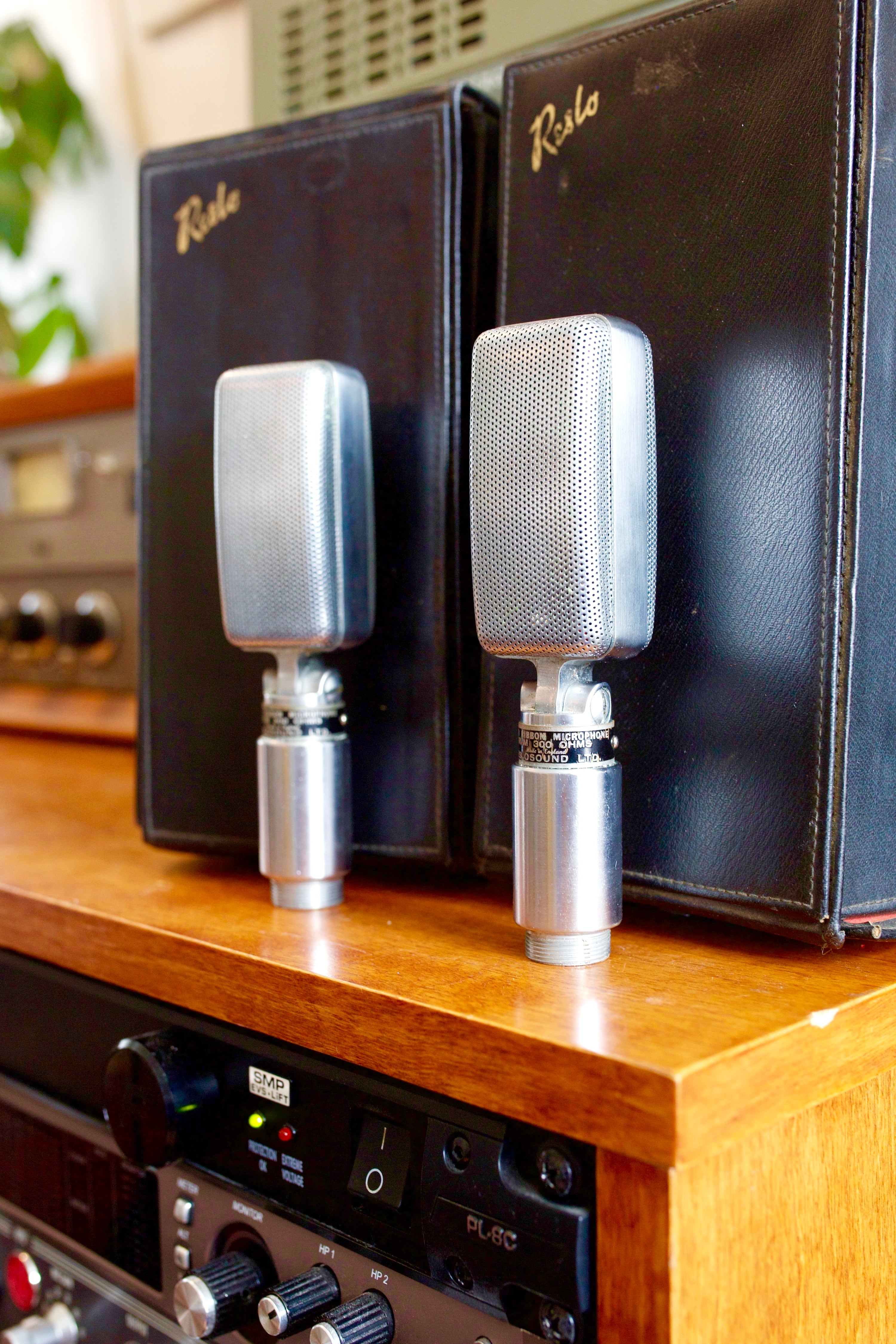 Reslo SR1 Ribbon Microphone Pair