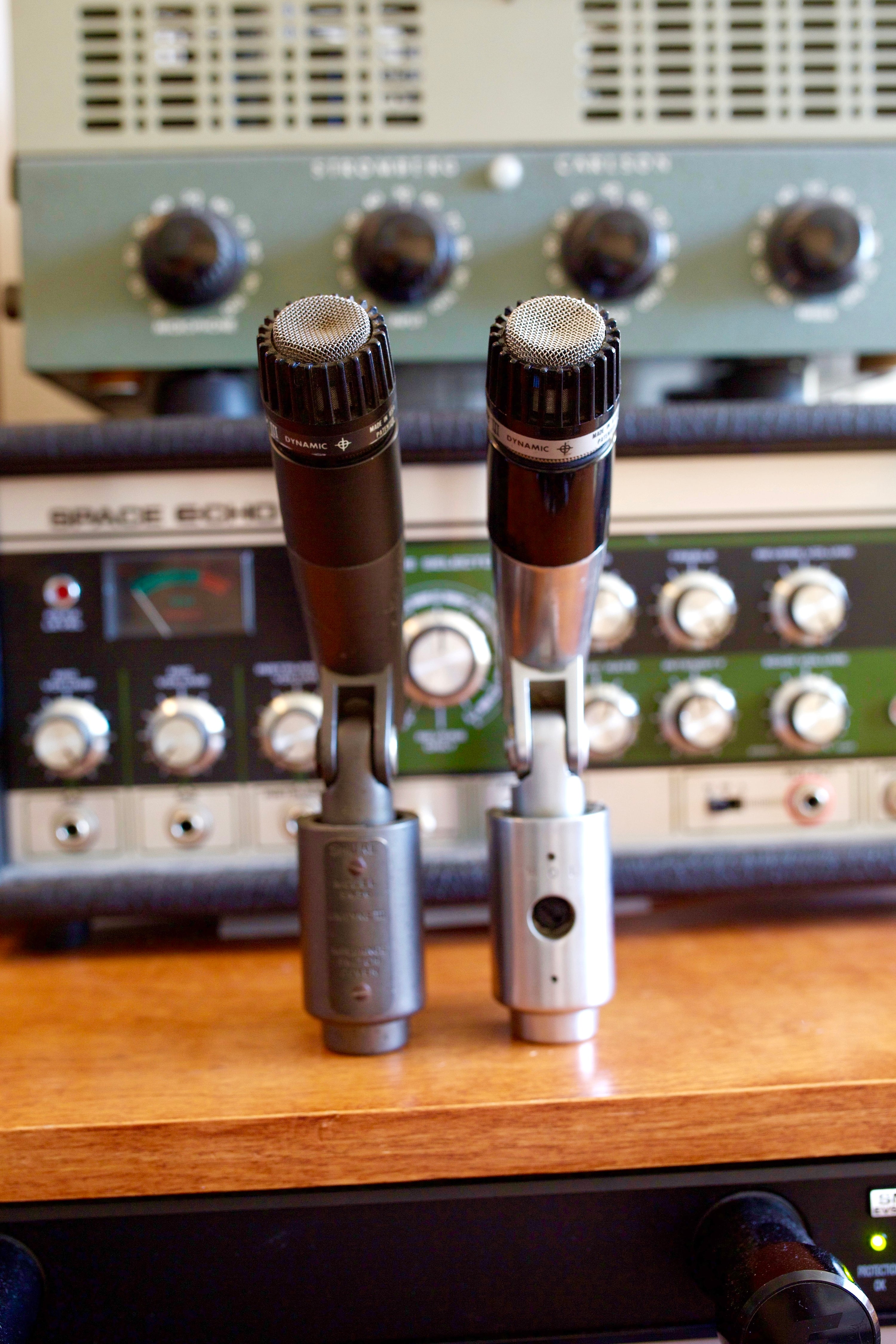 Shure SM56 / 546 Unidyne III Dynamic Microphones