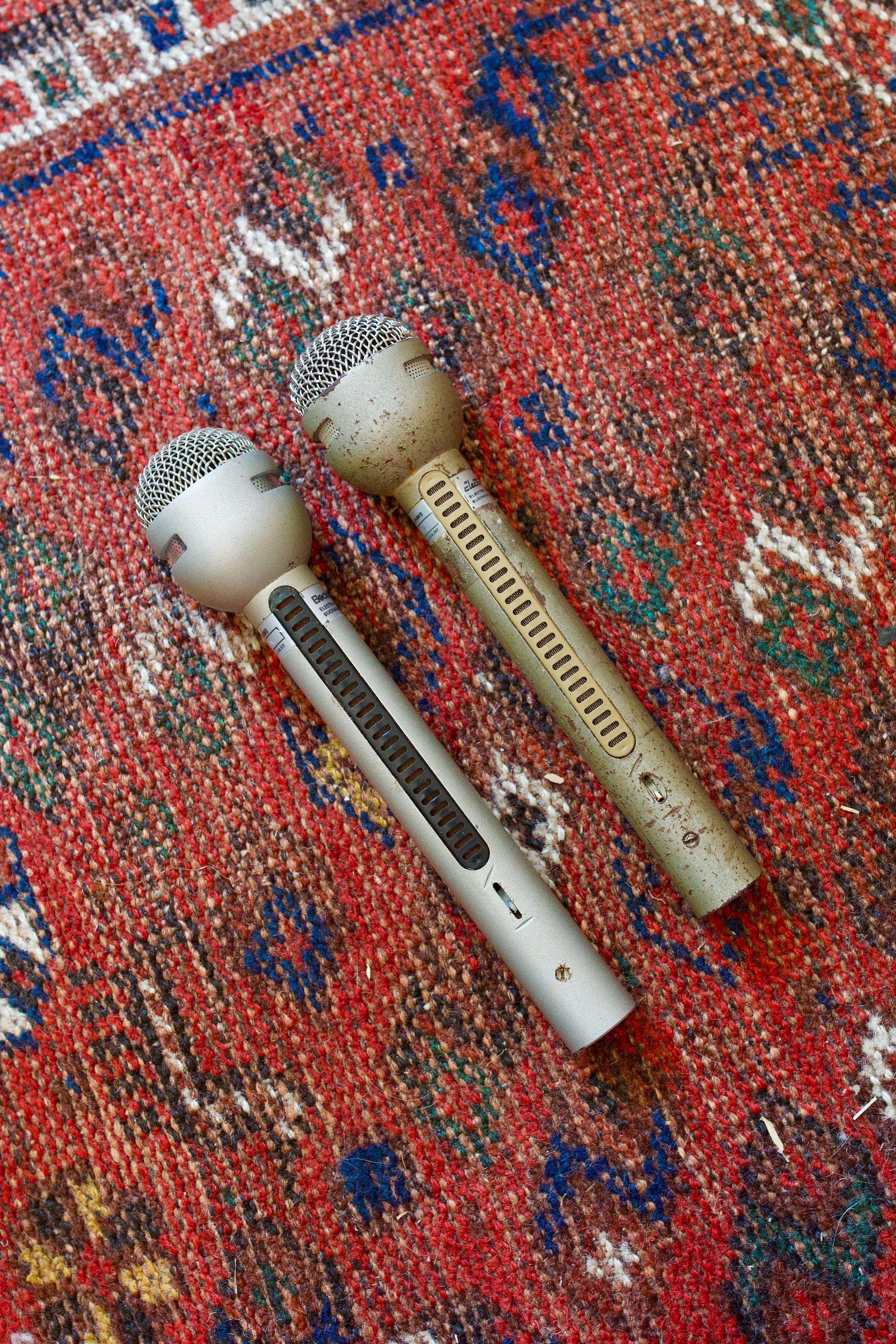 Electro Voice RE-15 & RE-10 Dynamic Microphones