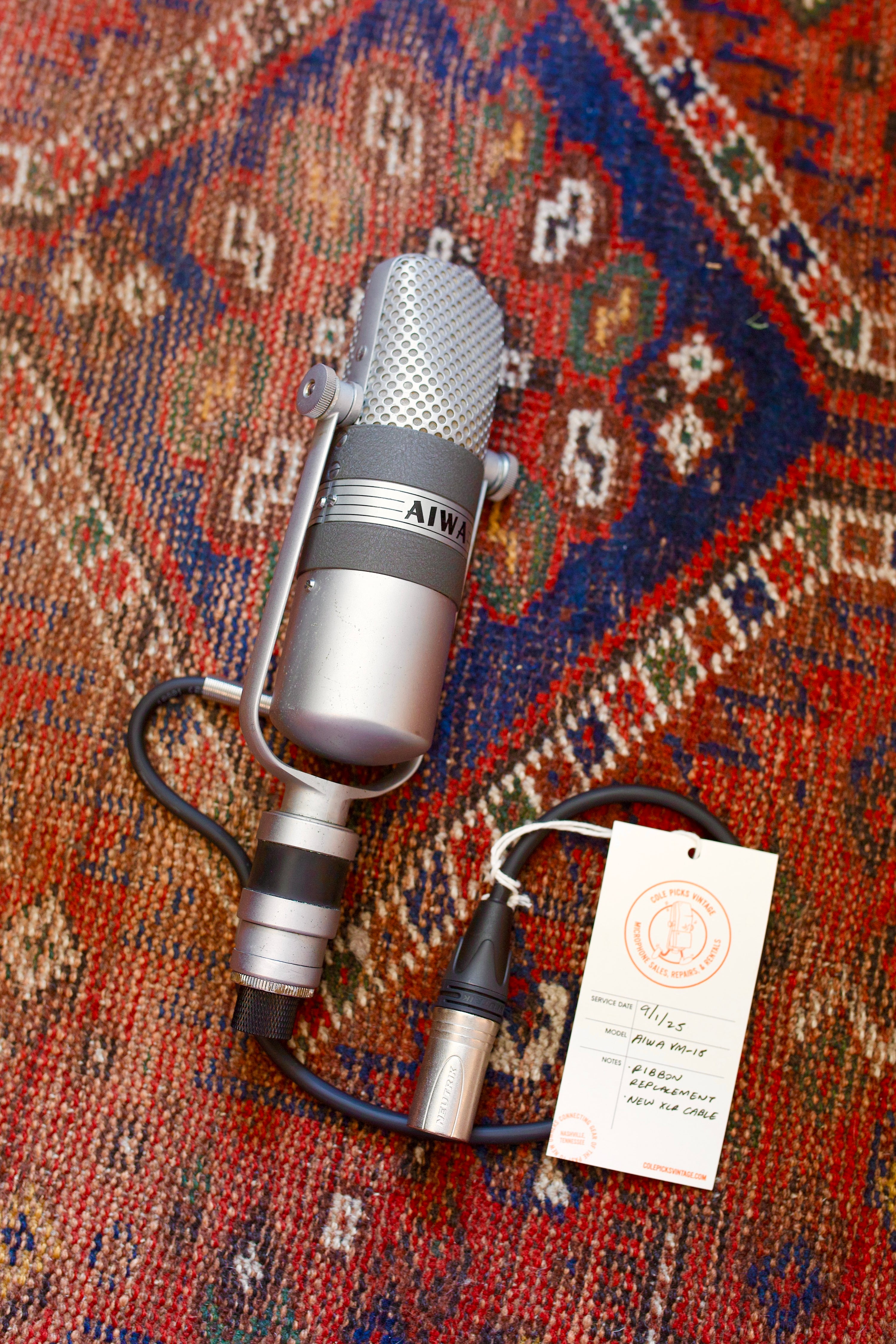 Aiwa VM-15 Ribbon Microphone