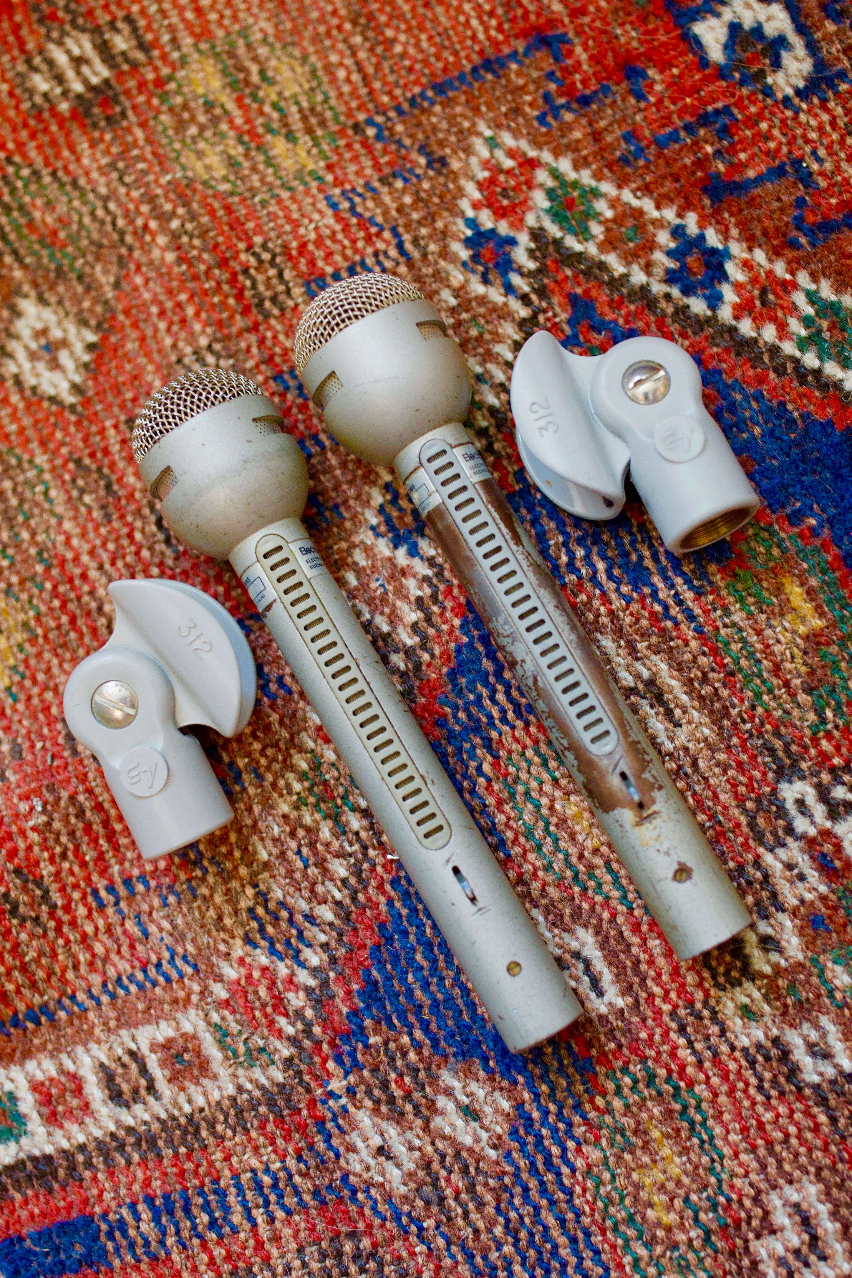Electro Voice RE-10 Dynamic Microphone Pair