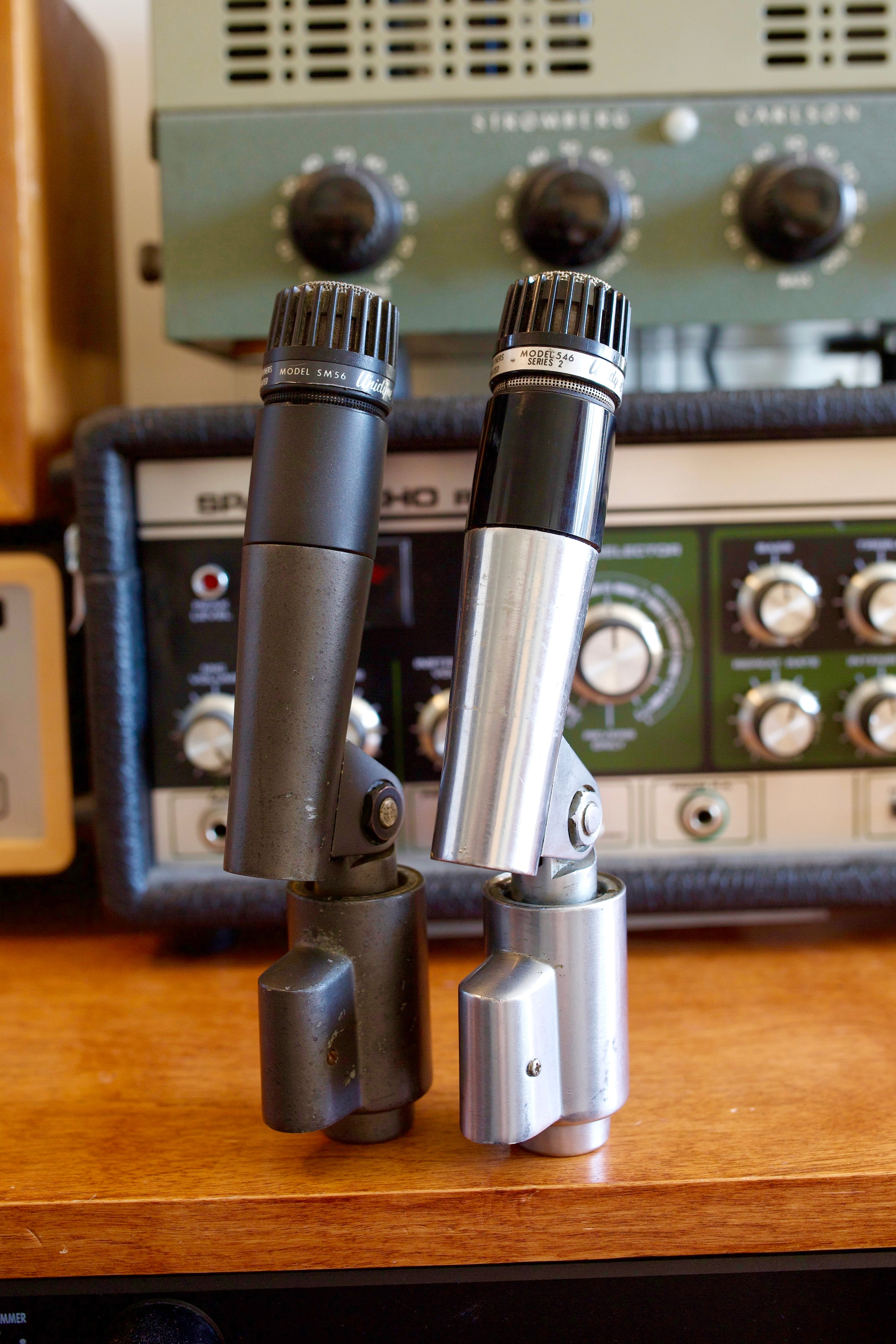 Shure SM56 / 546 Unidyne III Dynamic Microphones