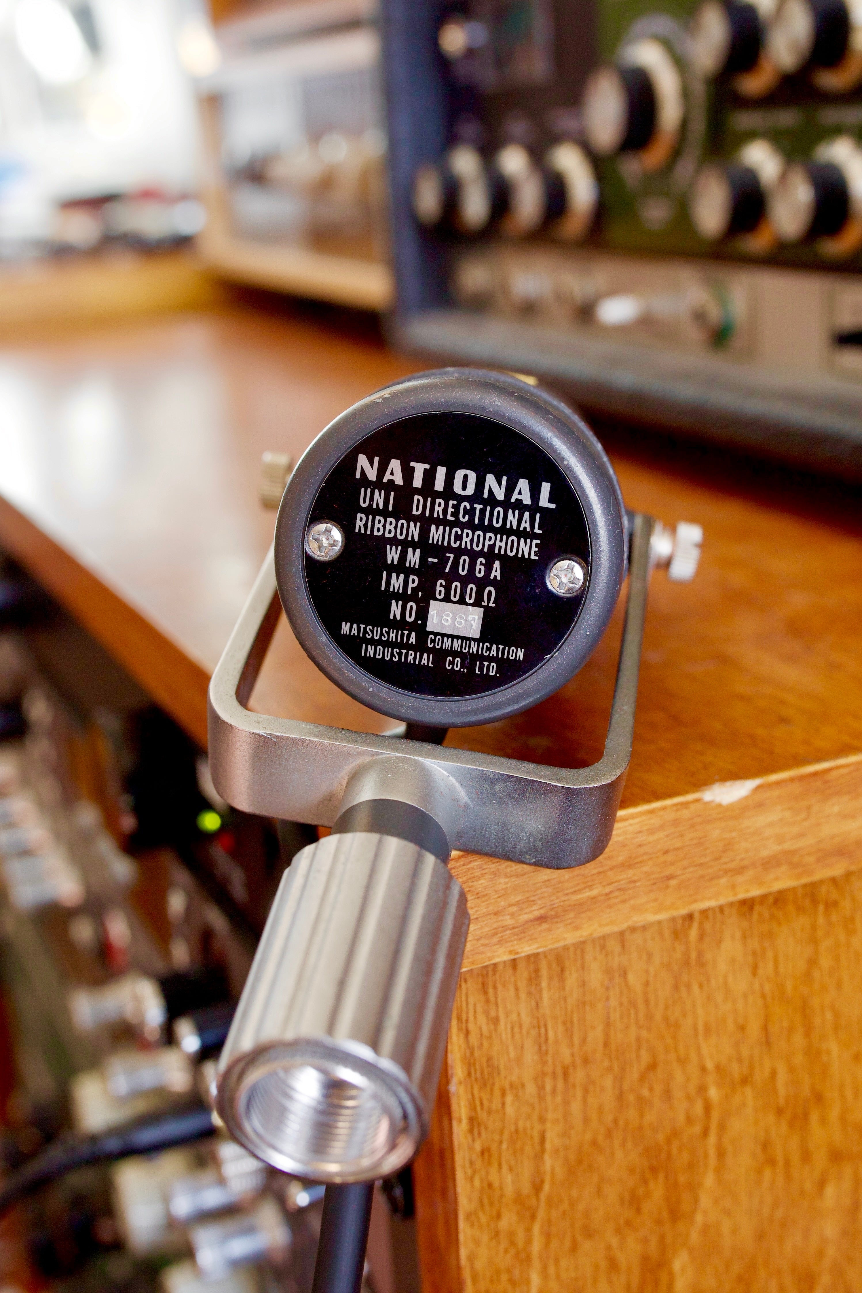 National WM-706A Ribbon Microphone