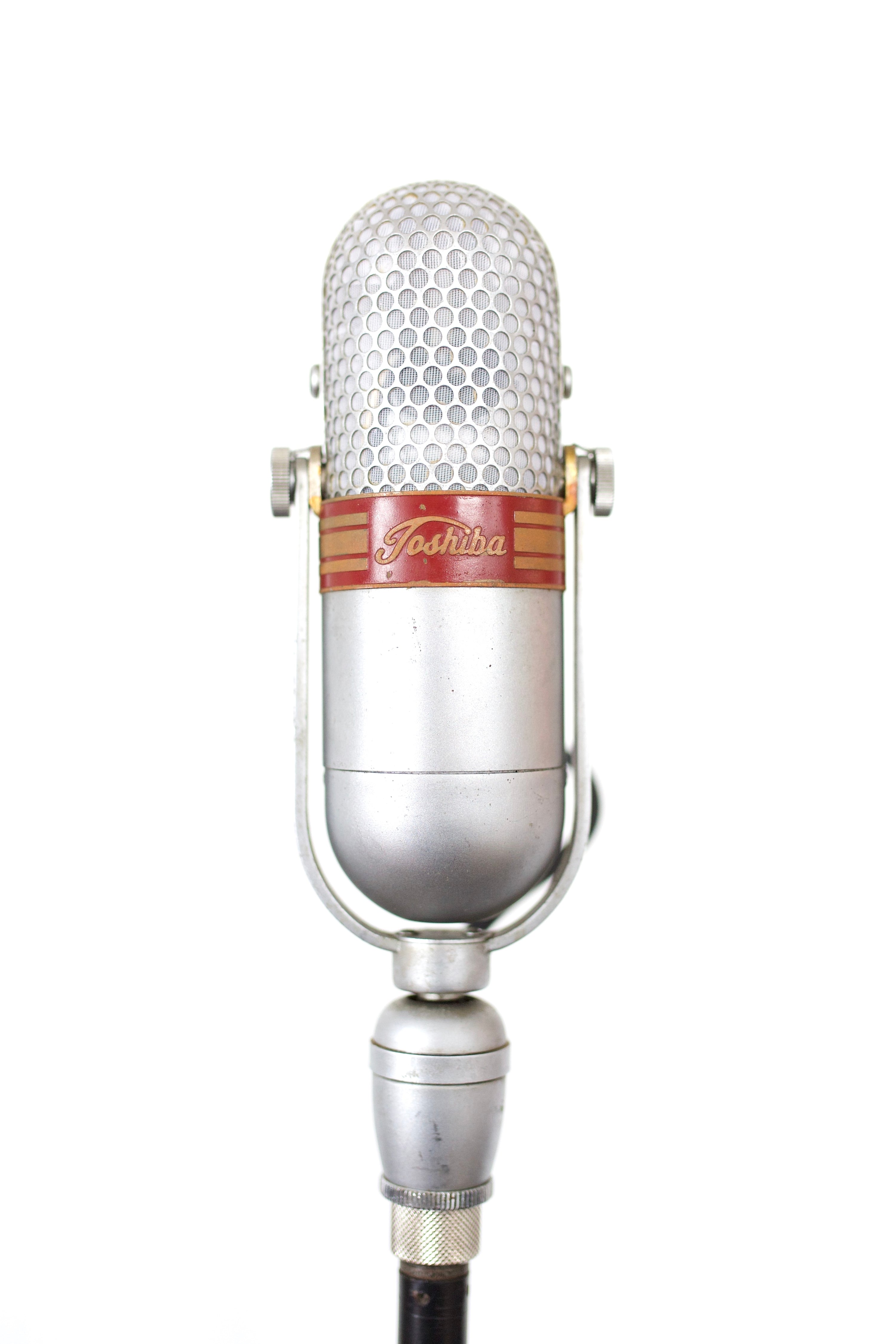 Toshiba Type G Ribbon Microphone