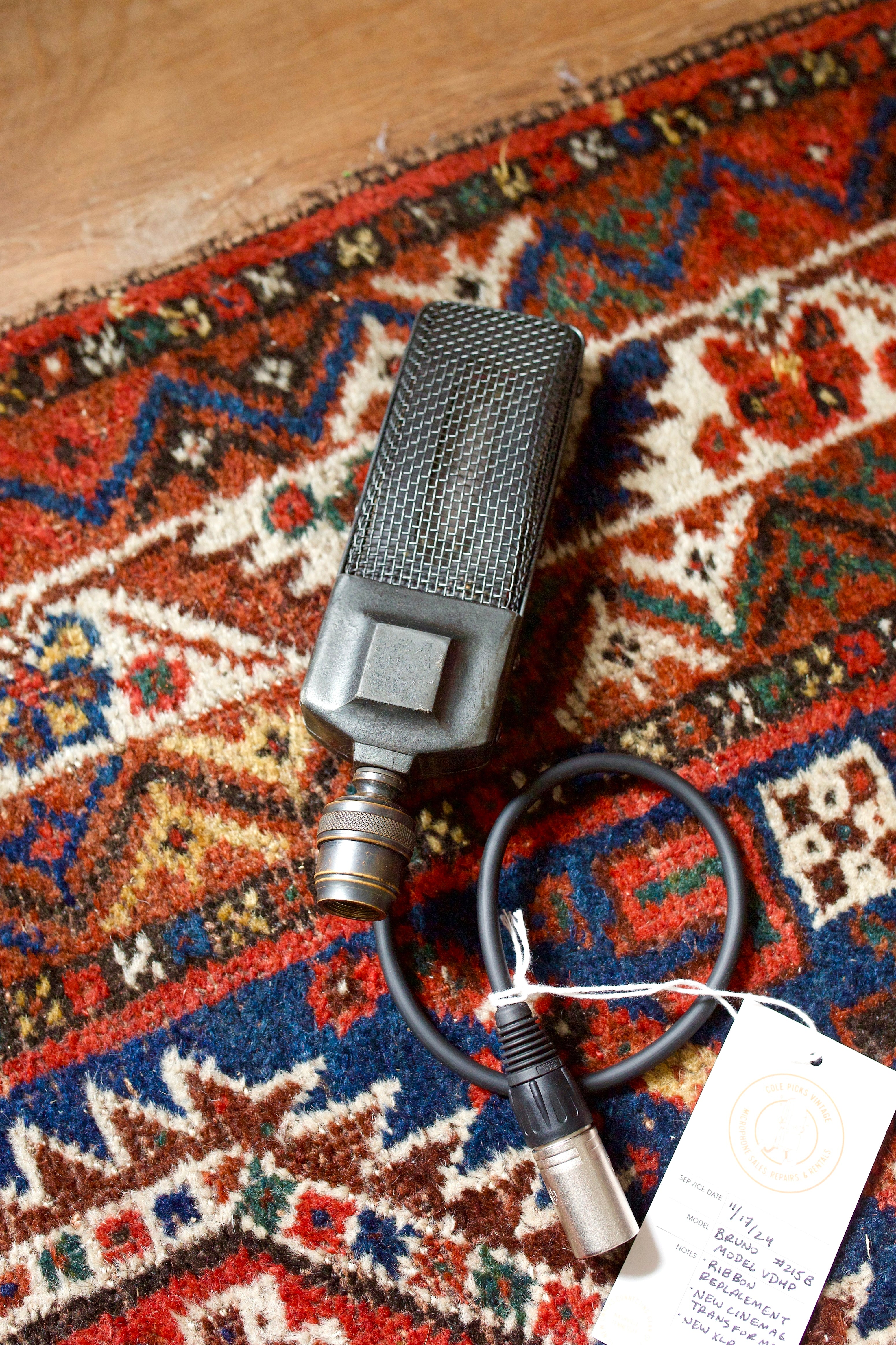 Bruno VDHP Ribbon Microphone – Cole Picks Vintage