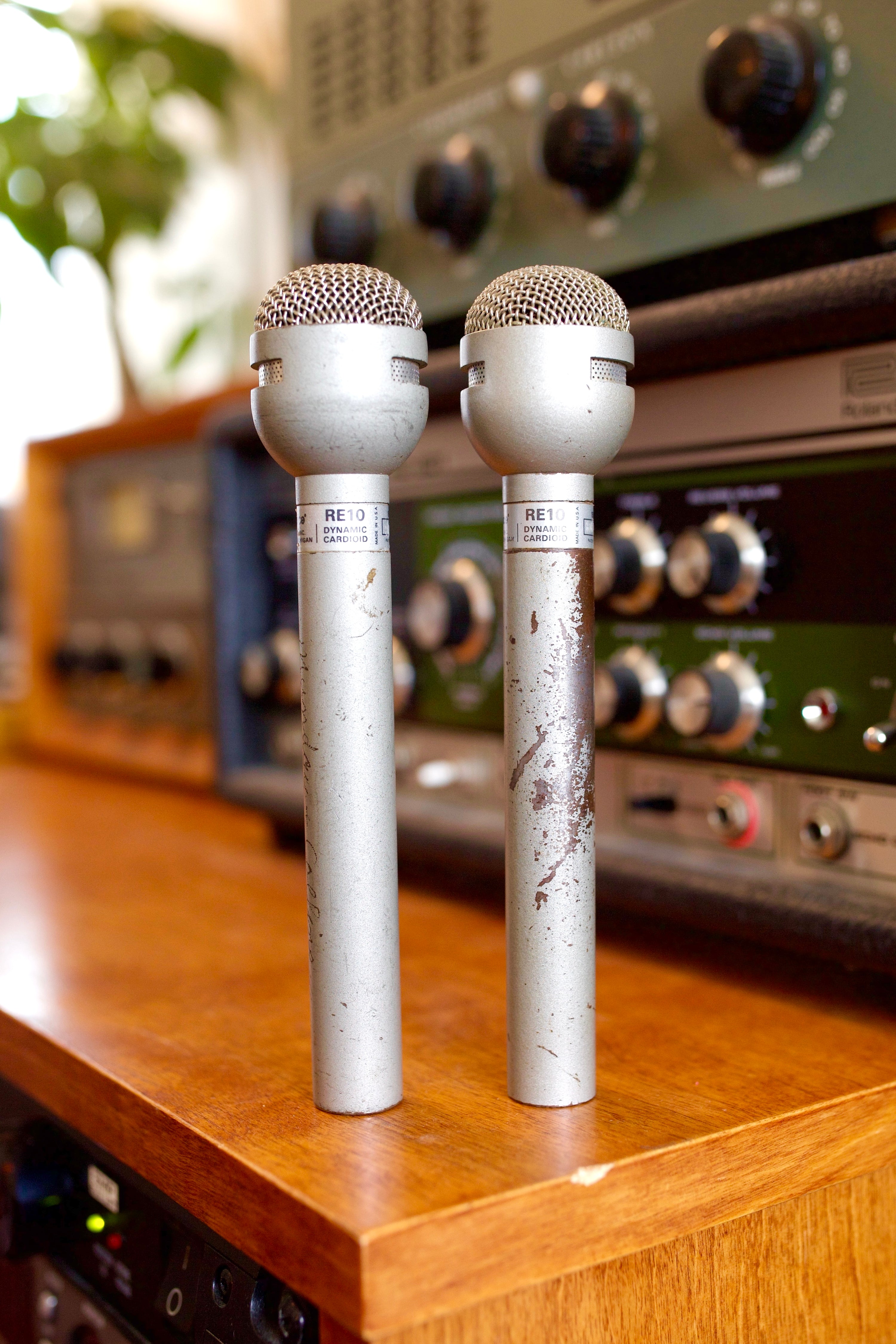 Electro Voice RE-10 Dynamic Microphone Pair