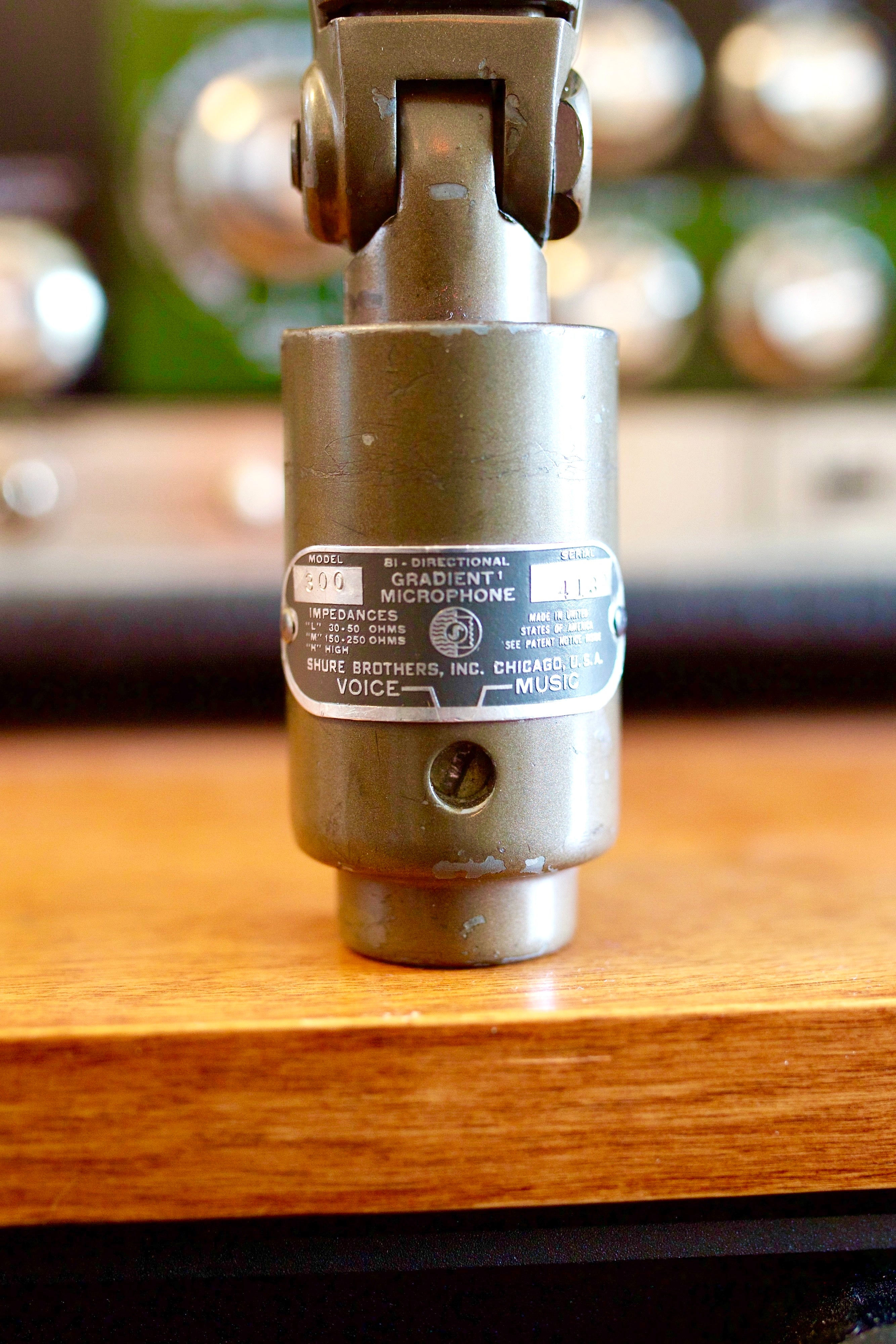 Shure 300 Ribbon Microphone