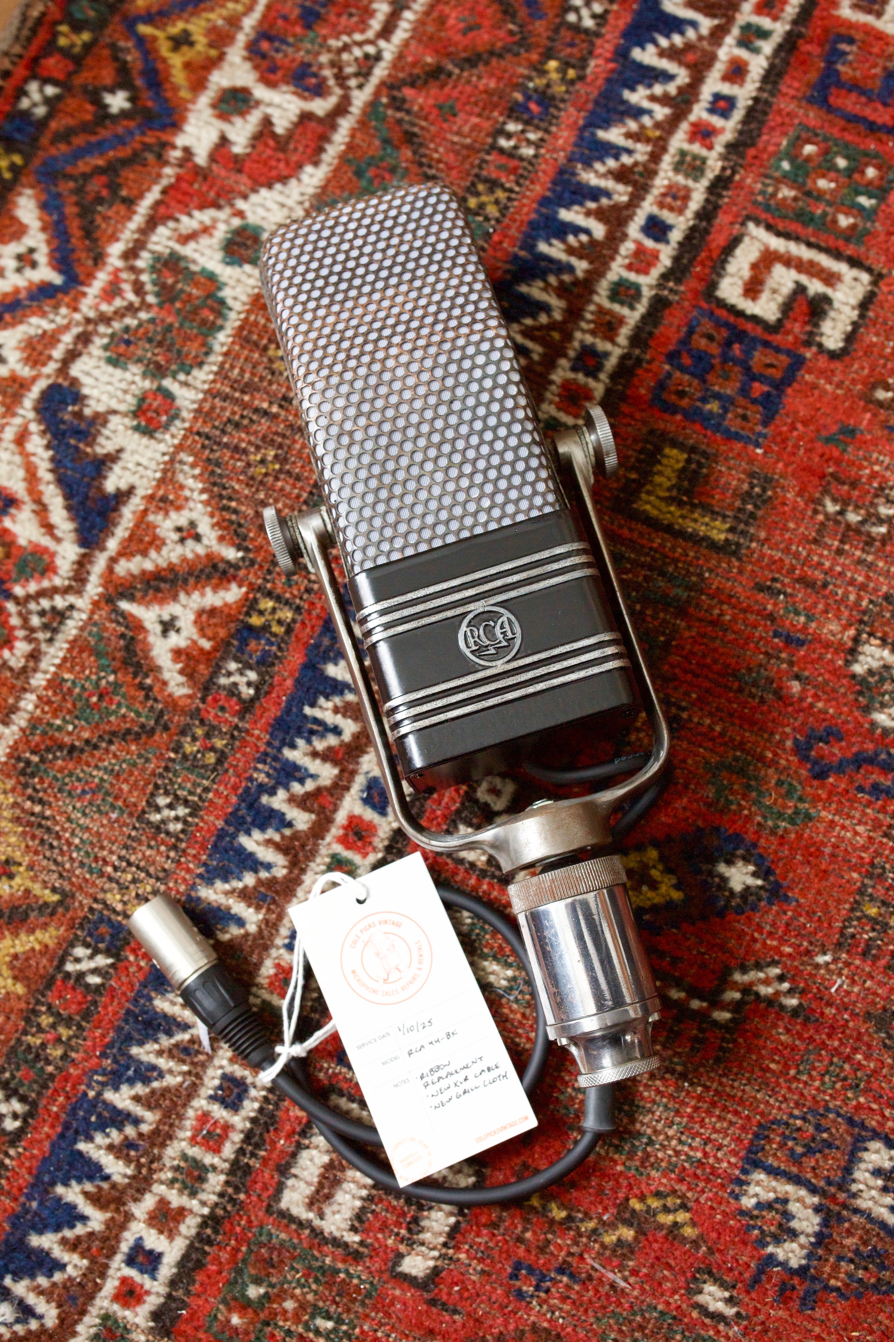 RCA 44-BX Ribbon Microphone