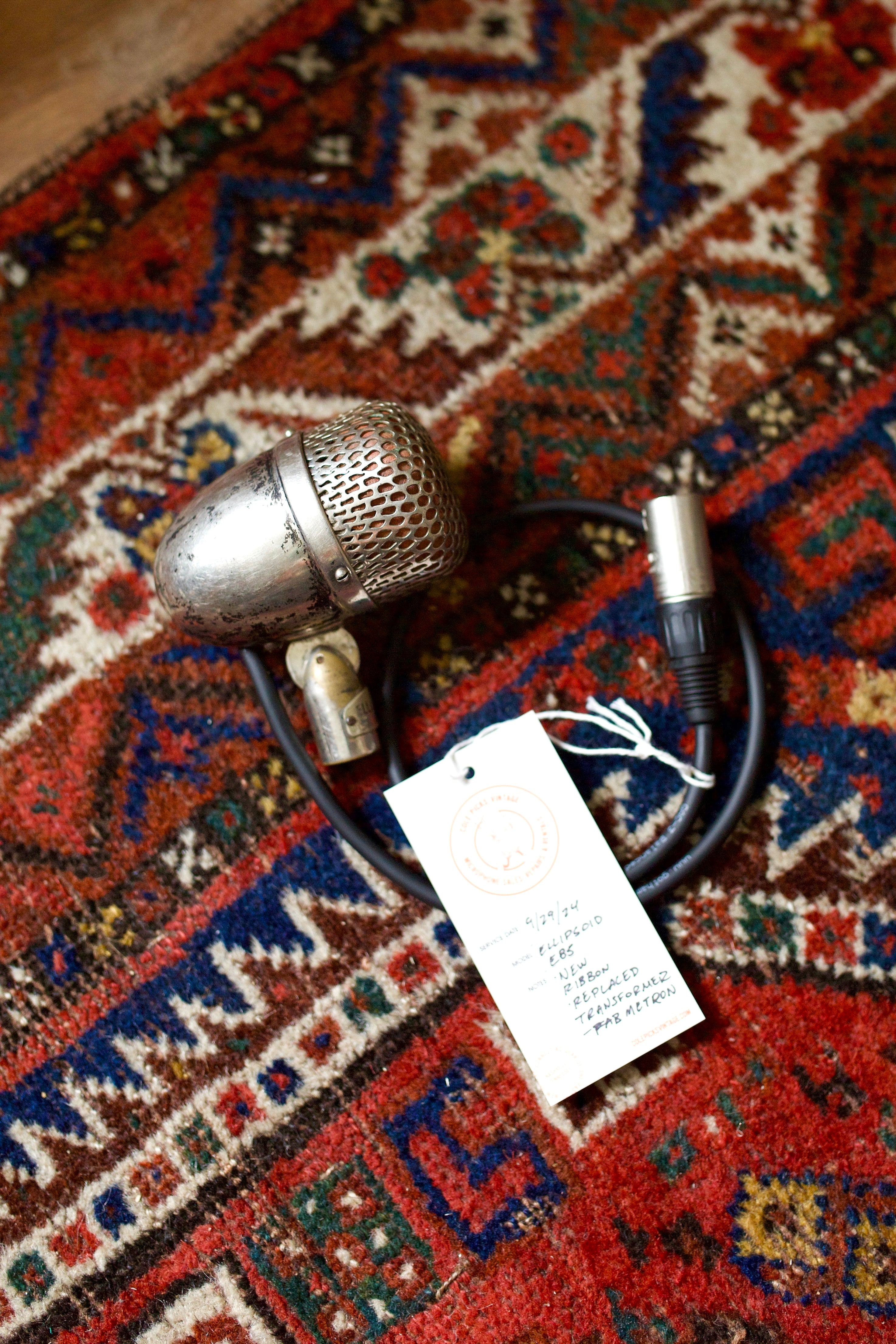 Steane's Ellipsoid E85 Ribbon Microphone