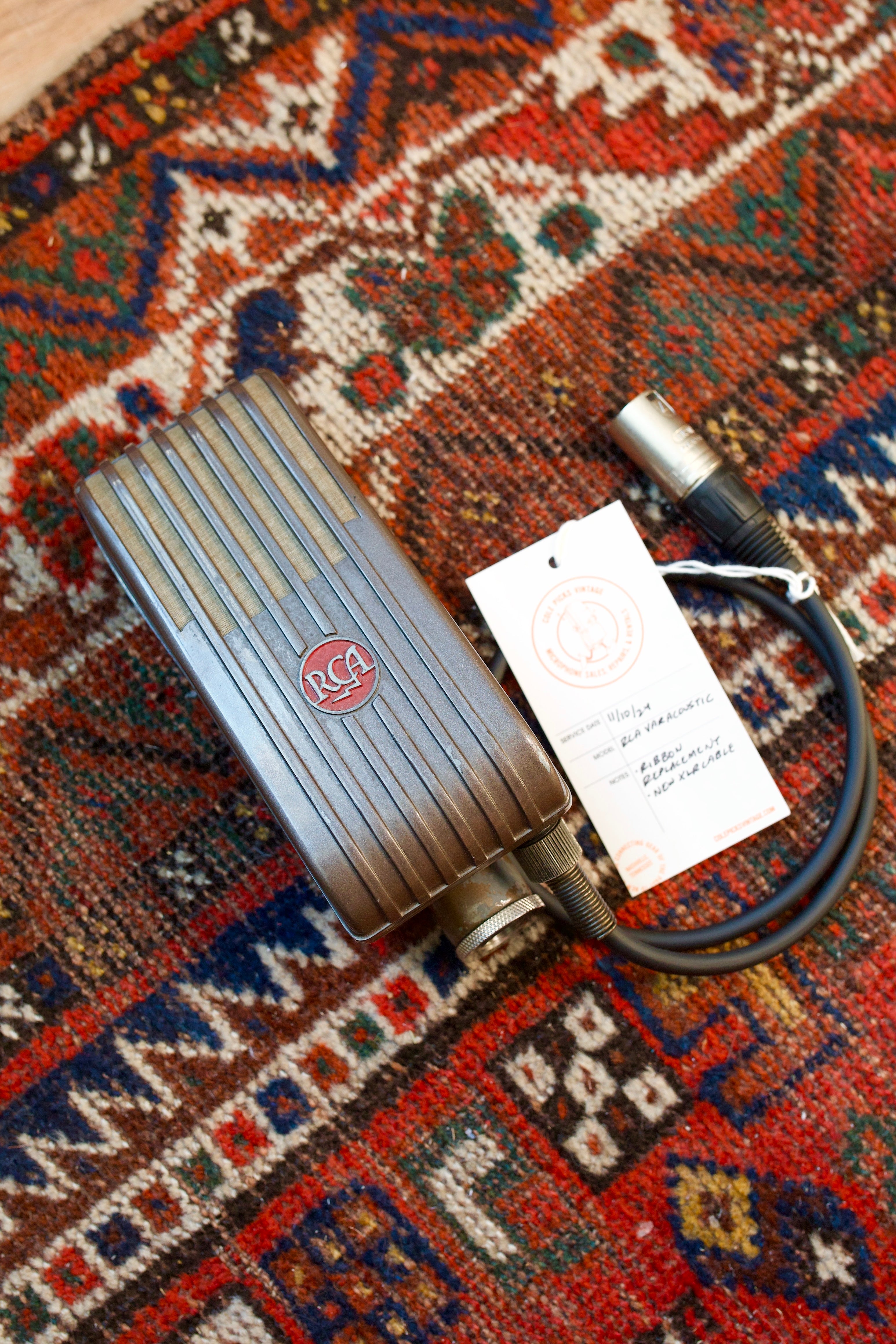 RCA Varacoustic Ribbon Microphone – Cole Picks Vintage