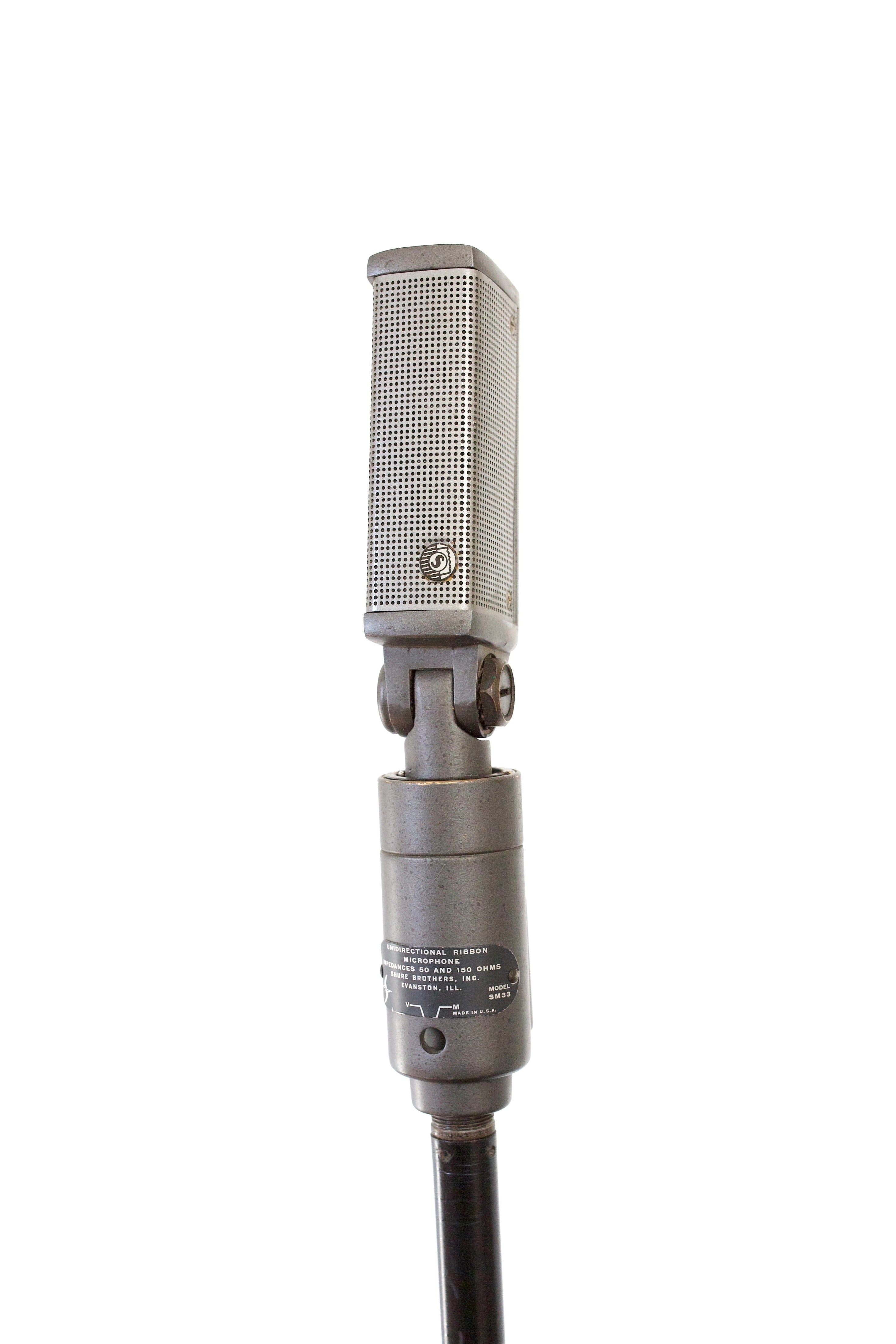 Shure SM33 Ribbon Microphone