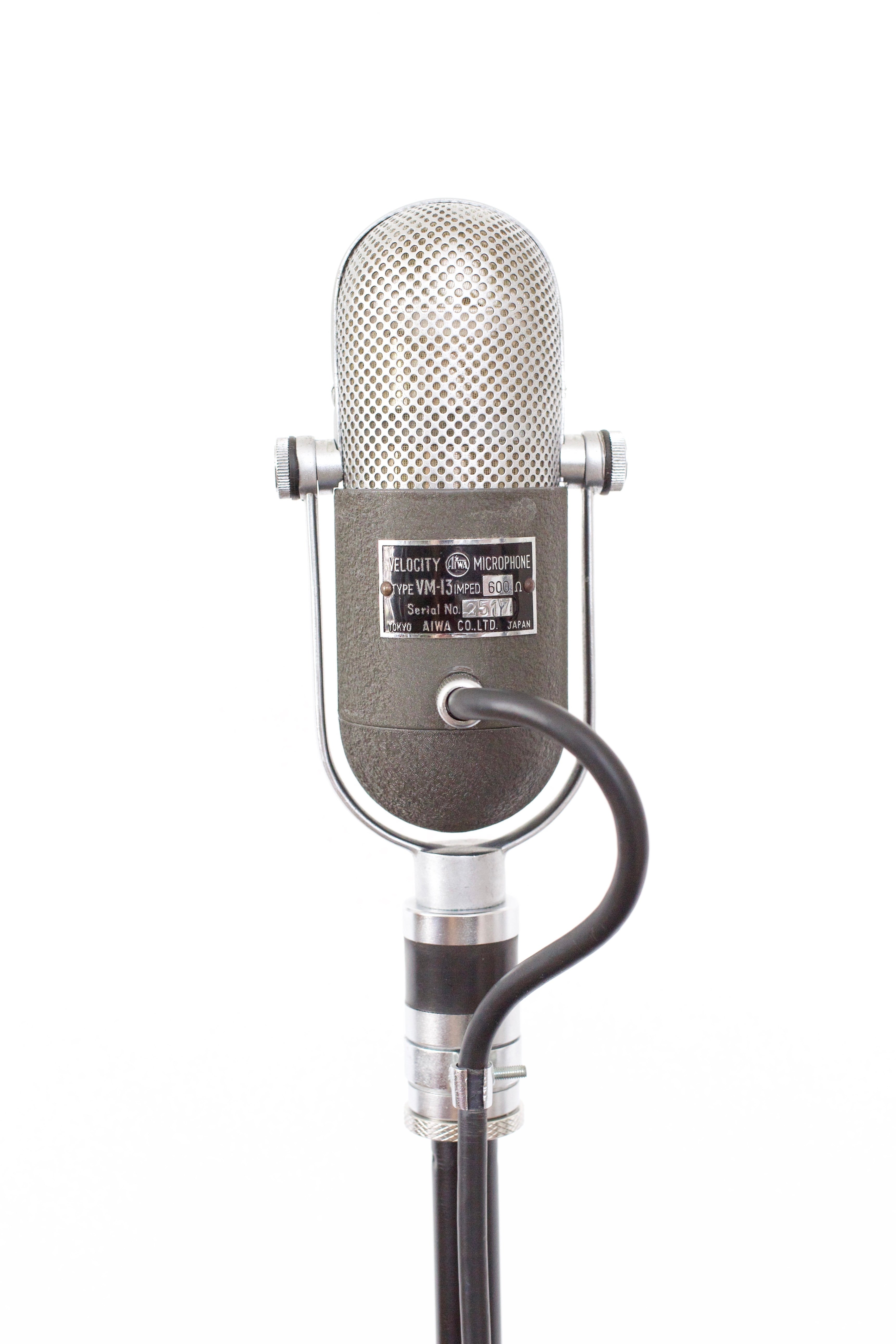 Aiwa VM-13 Ribbon Microphone – Cole Picks Vintage