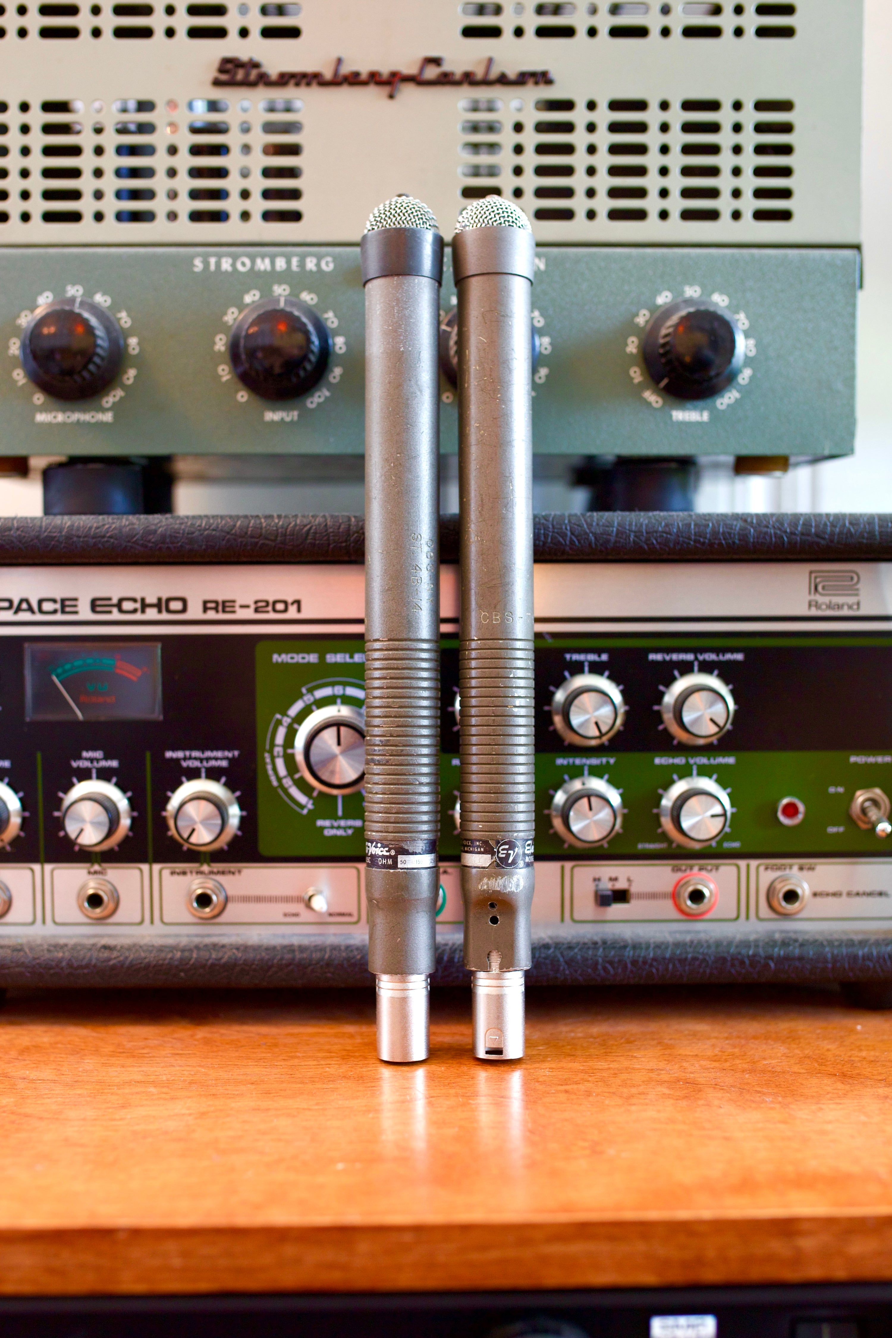 Electro Voice 655C Dynamic Microphone Pair