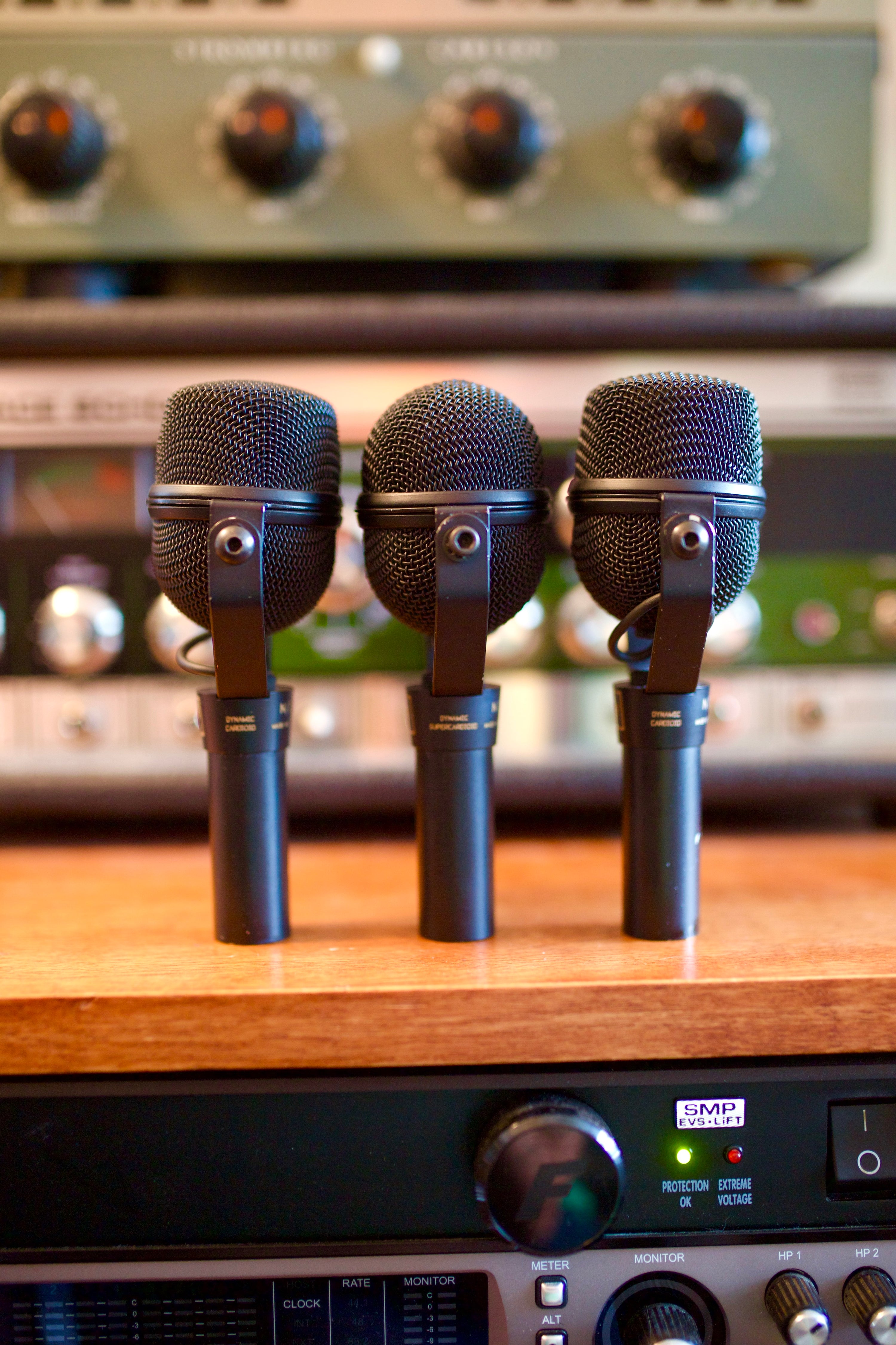 Electro Voice N/D 308B & 408B Dynamic Microphones