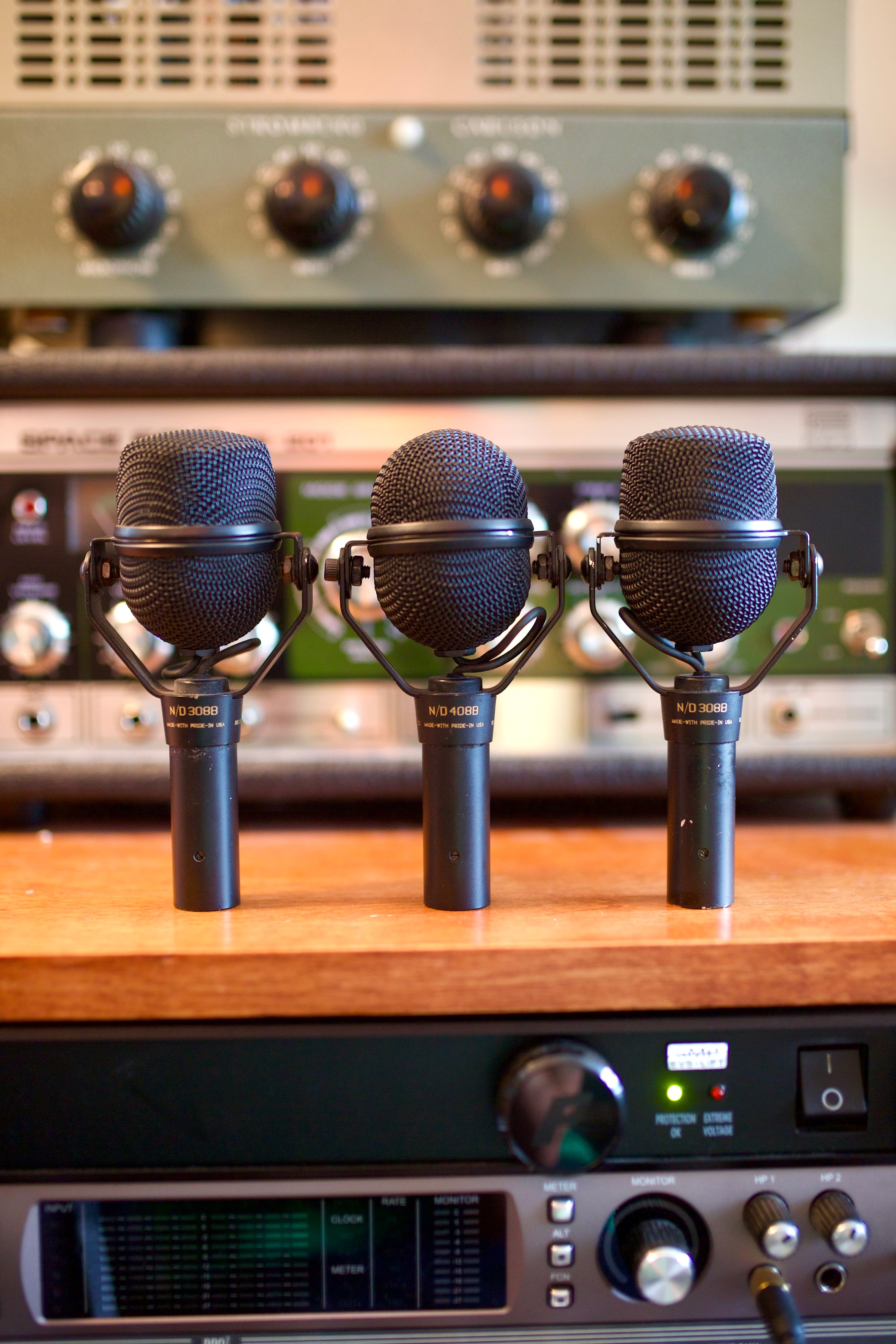 Electro Voice N/D 308B & 408B Dynamic Microphones