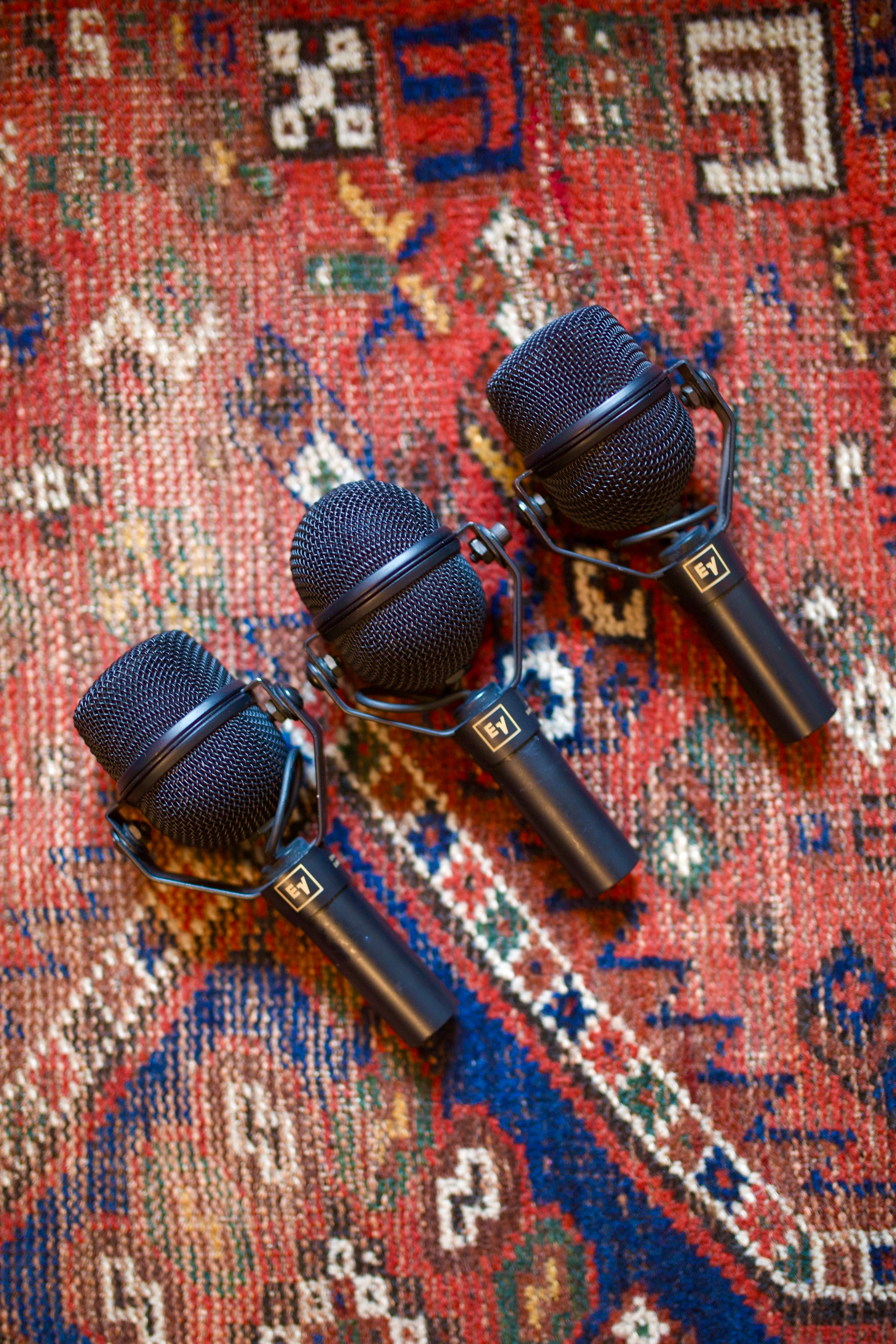 Electro Voice N/D 308B & 408B Dynamic Microphones