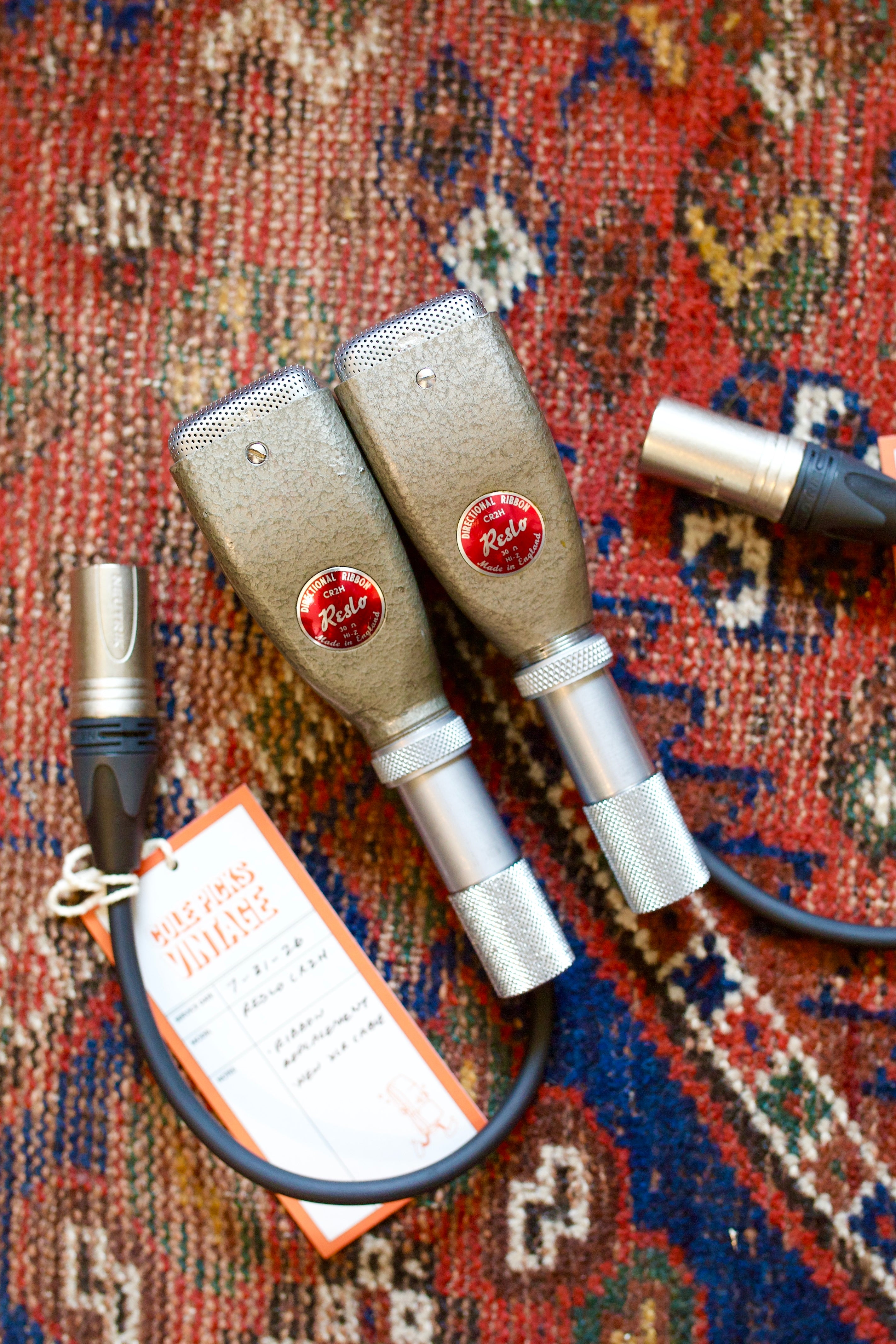 Reslo CR2H Ribbon Microphone Pair