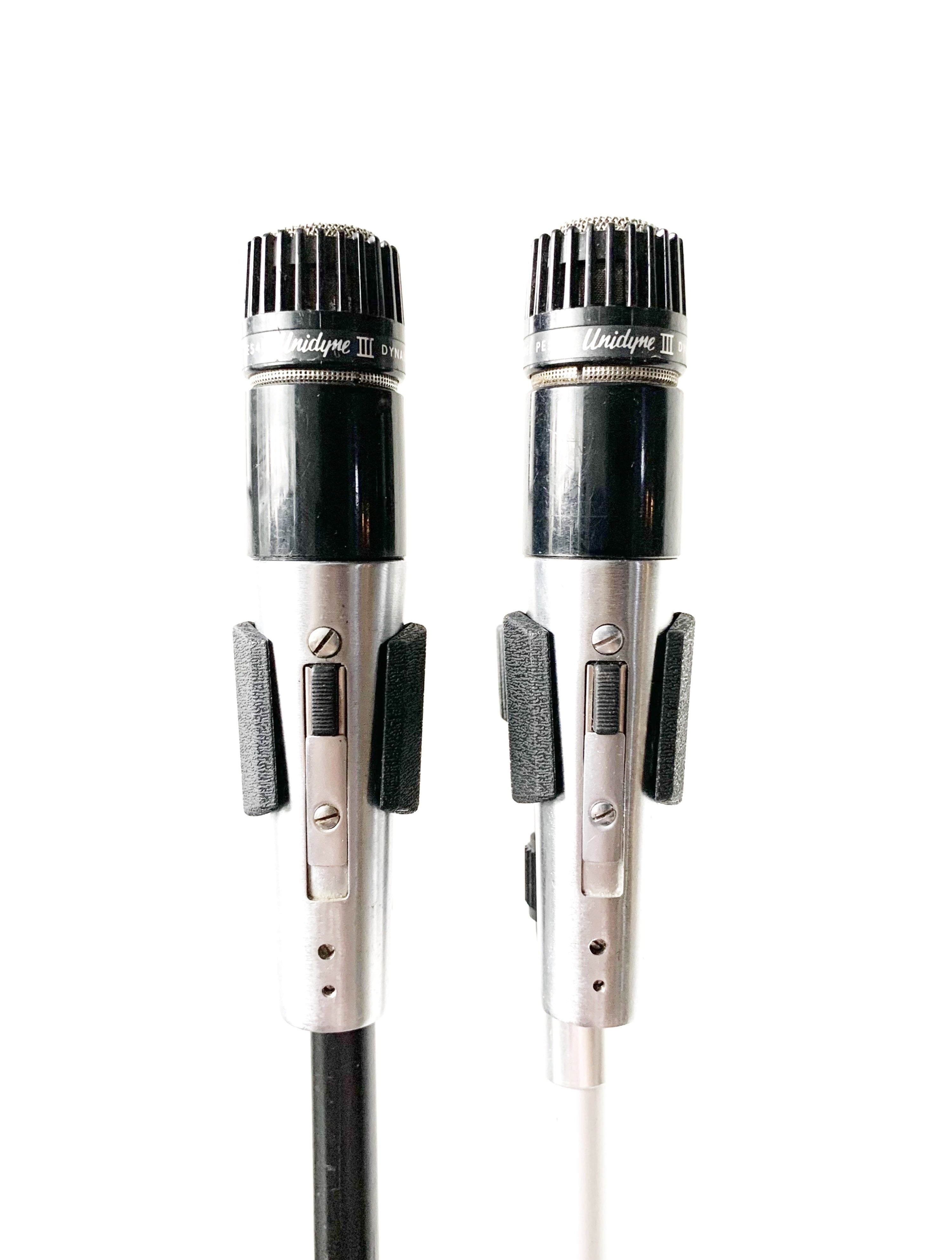 Shure Unidyne III PE54D Dynamic Microphone Pair – Cole Picks