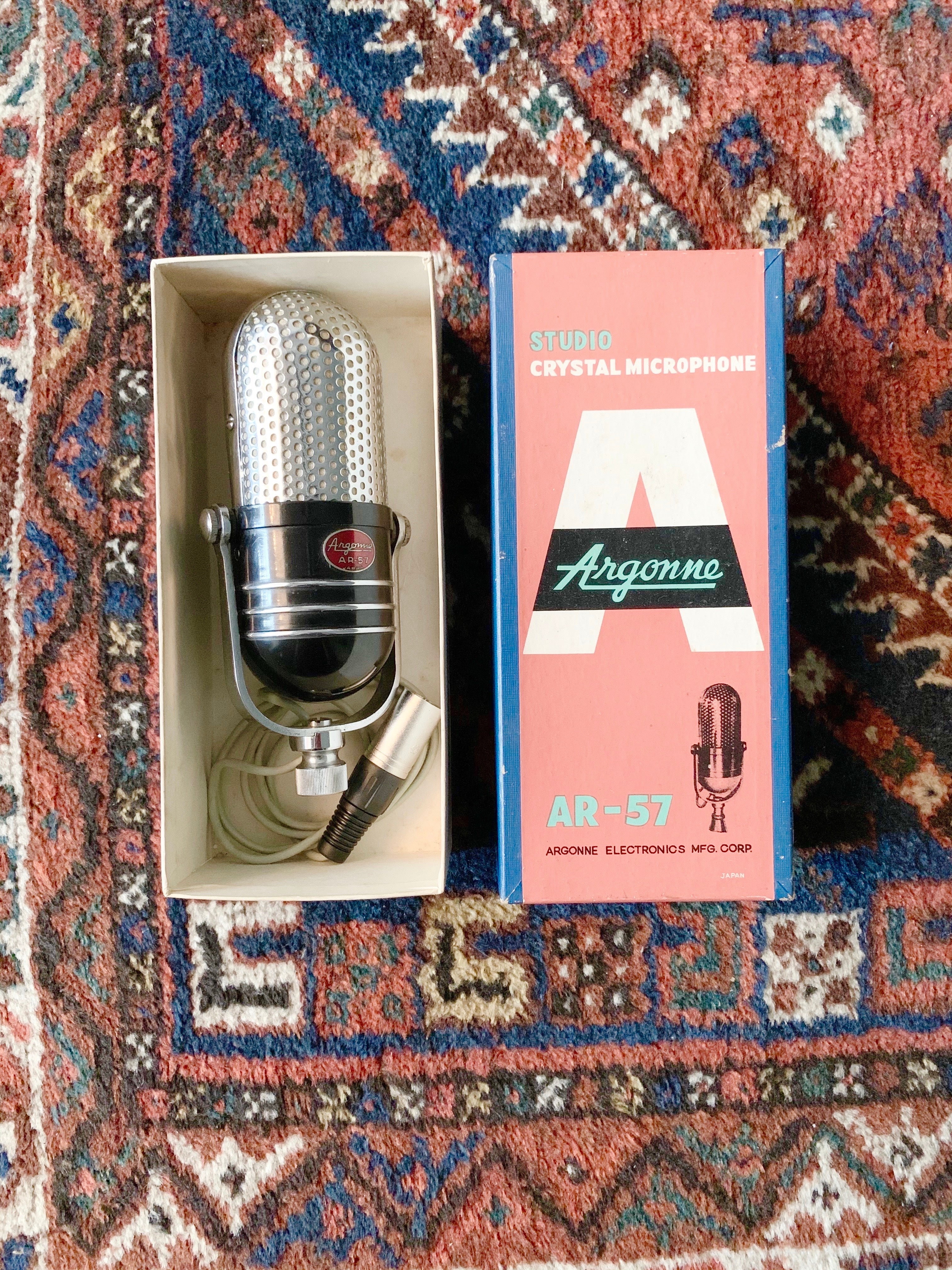 Argonne AR-57 (Modded) Dynamic Microphone – Cole Picks Vintage