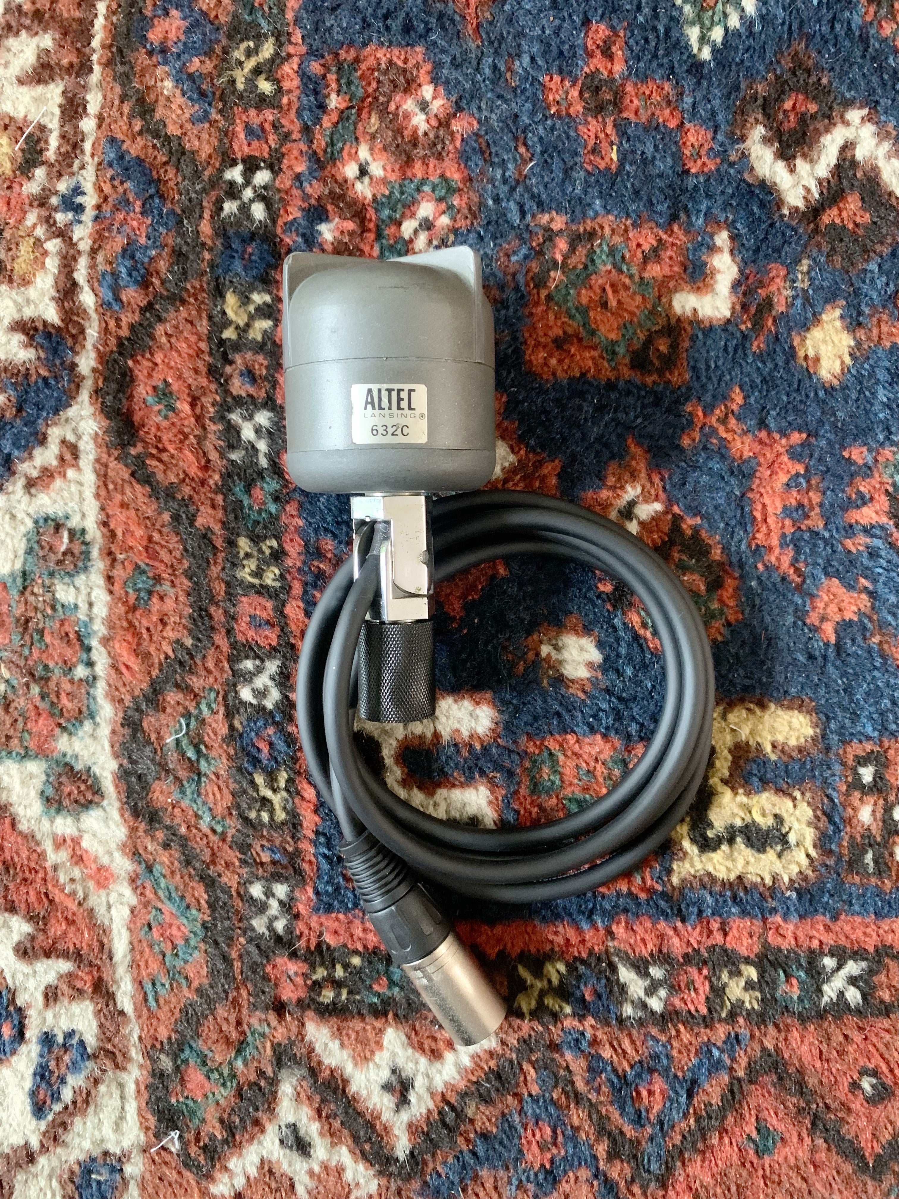 mi*♬︎*.　1113 Altec 632C Dynamic Microphone – Cole Picks Vintage