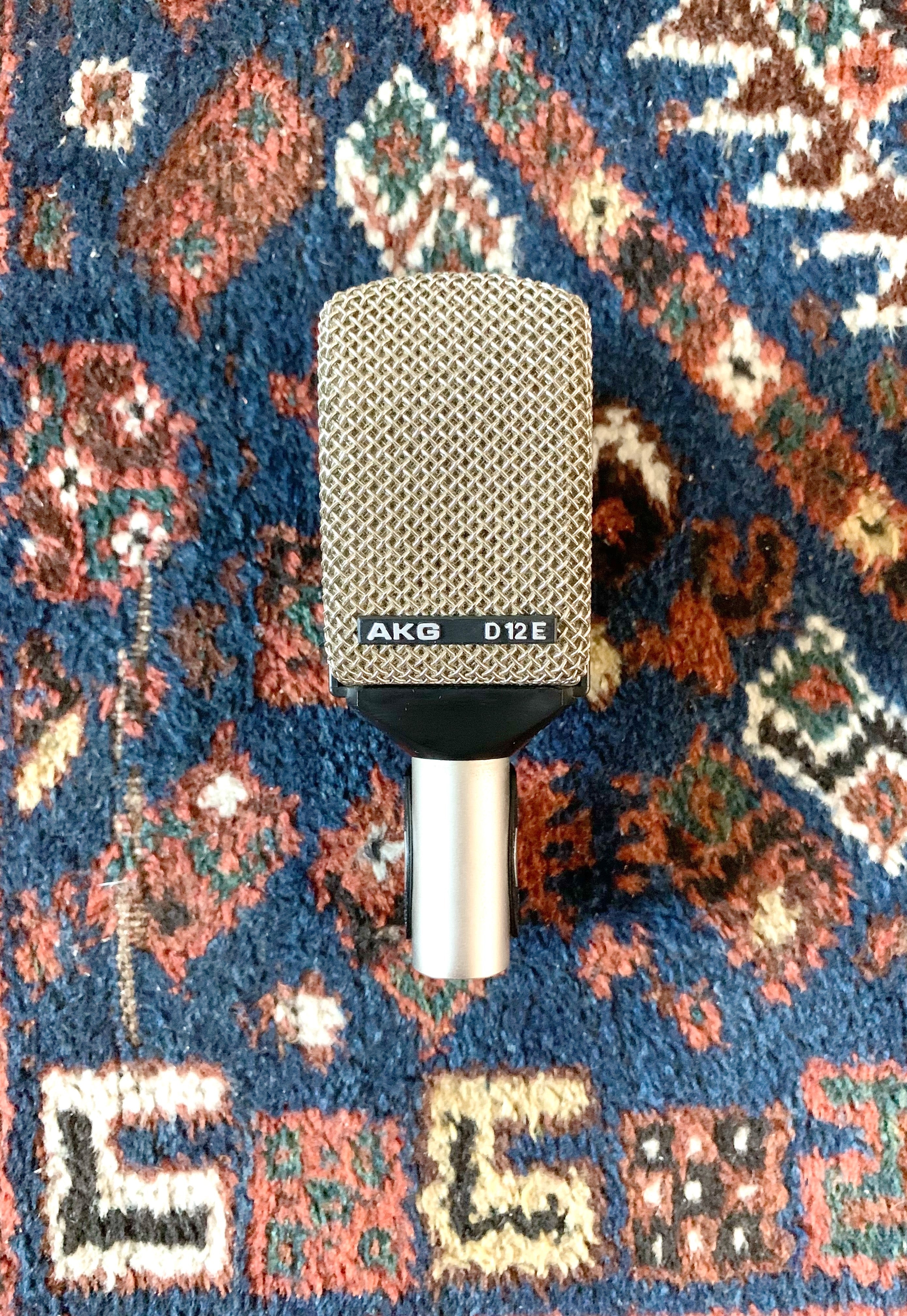 AKG D12E Dynamic Microphone – Cole Picks Vintage