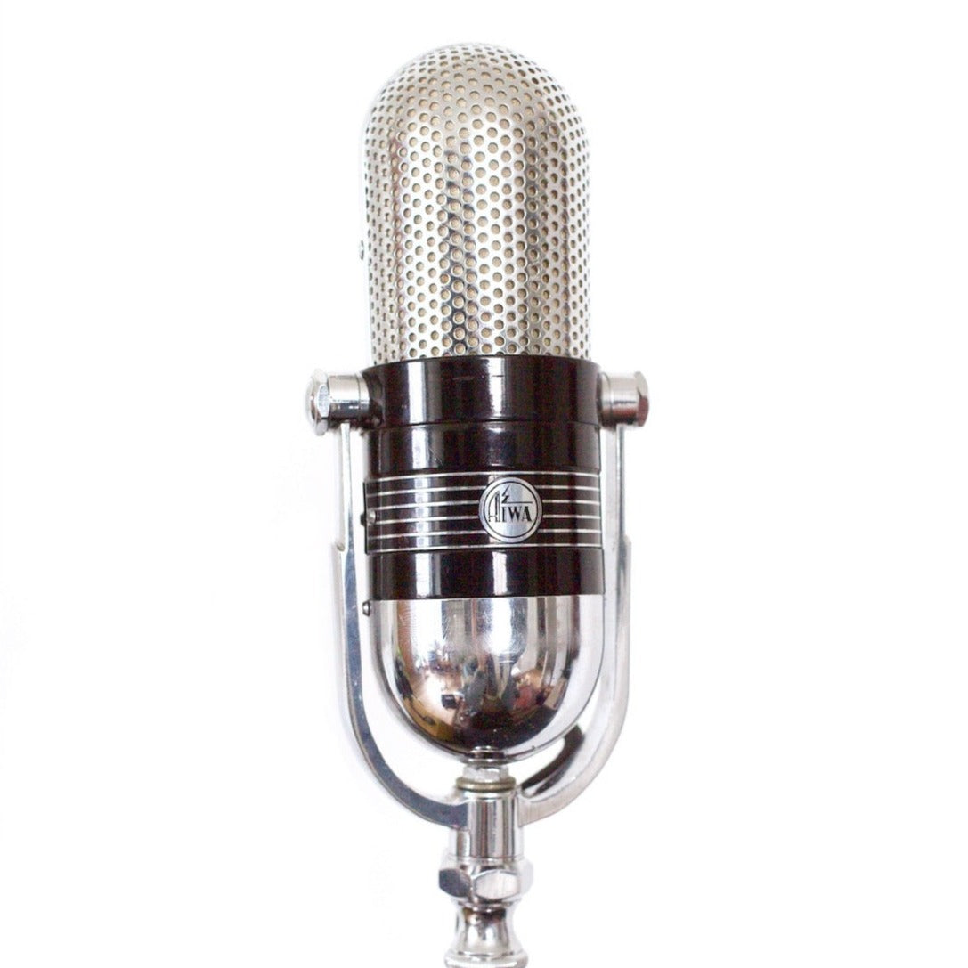 ① AIWAリボンマイクVelocity Microphone VM-12 Aiwa VM-12 Ribbon Microphone – Cole Picks Vintage