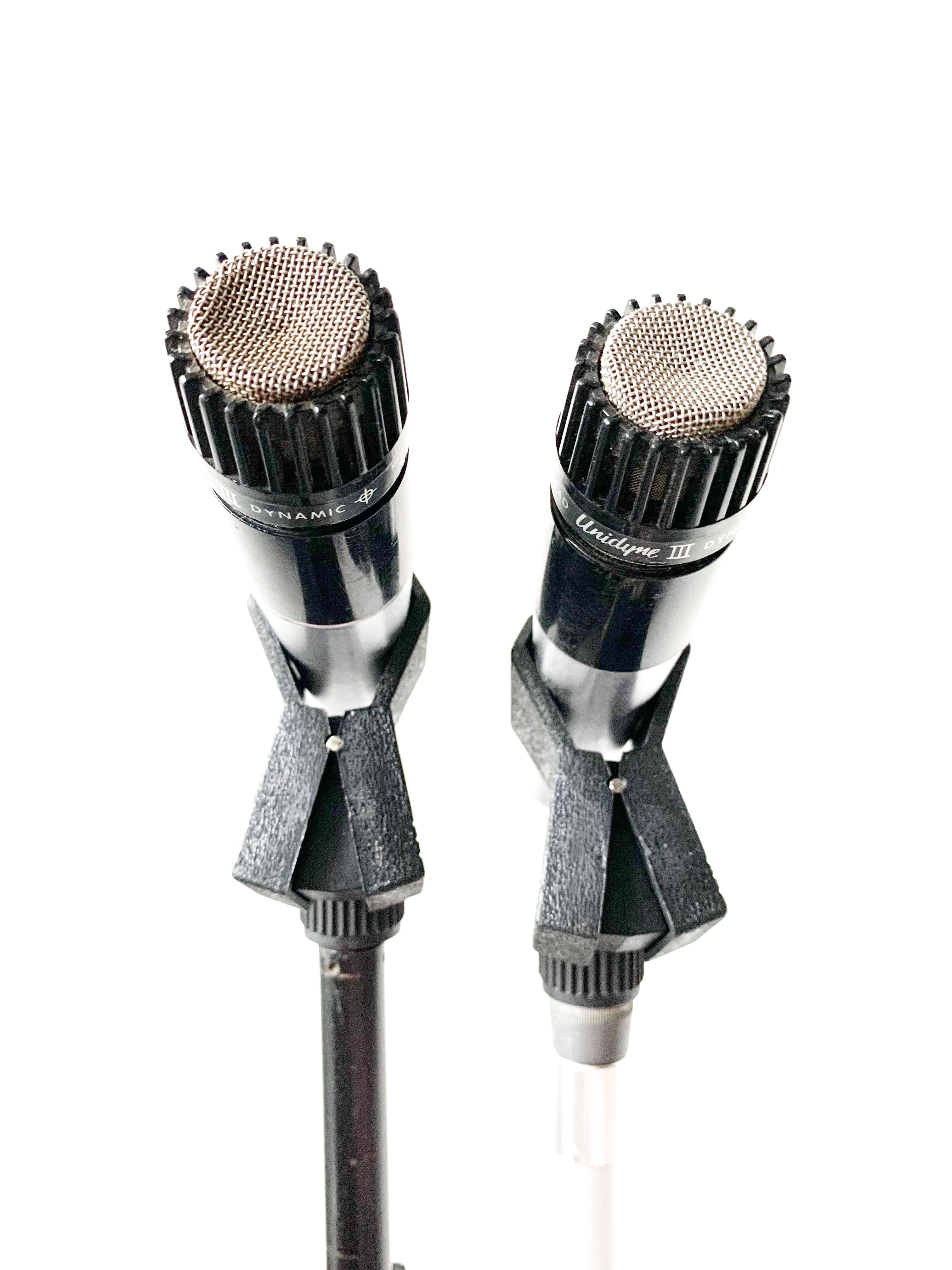 Shure Unidyne III PE54D Dynamic Microphone Pair – Cole Picks