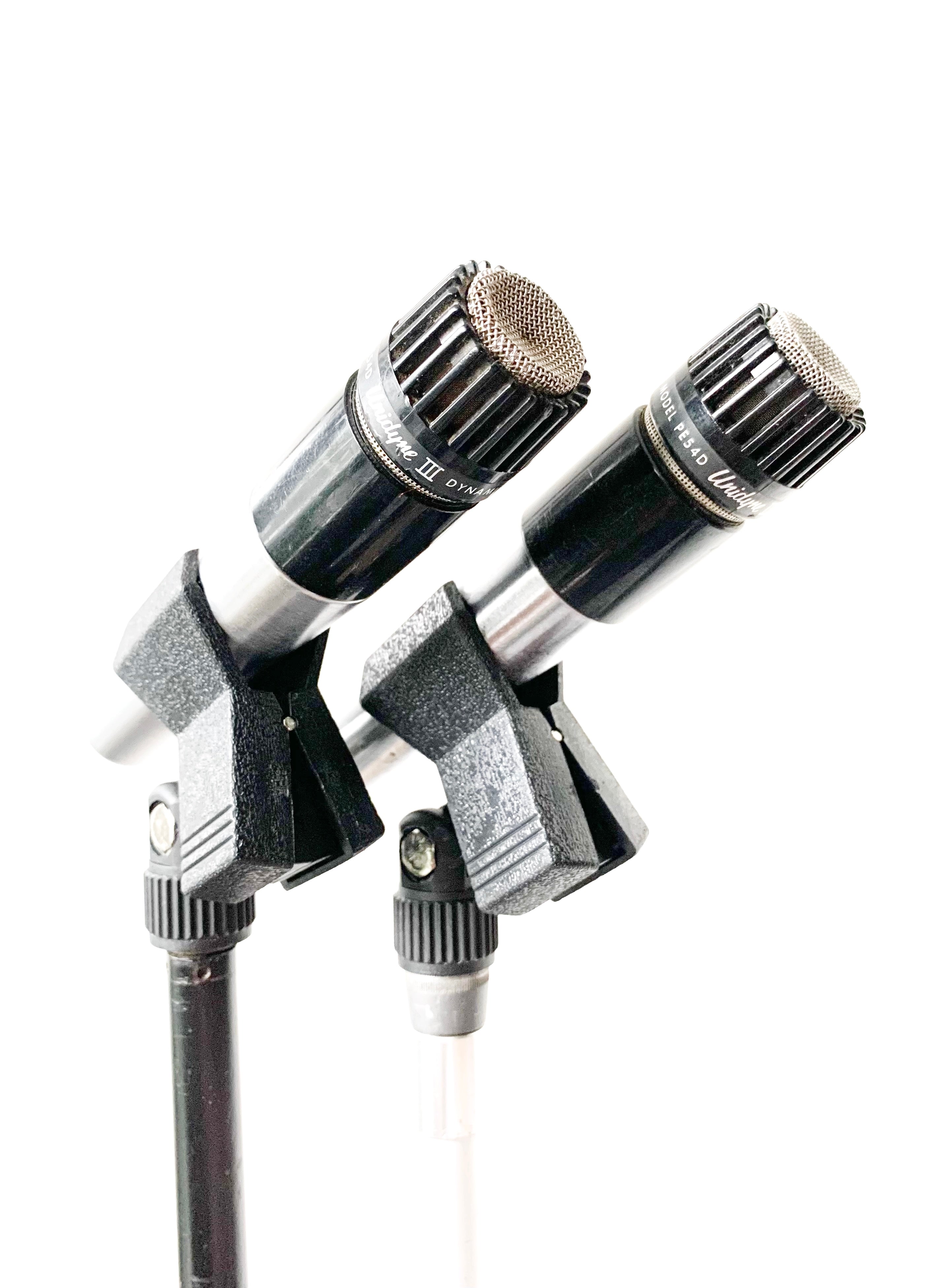 配信機器・PA機器・レコーディング機器 Shure PE54 Unidyne III DynamicMicrophone Shure Unidyne III PE54D Dynamic Microphone Pair – Cole Picks