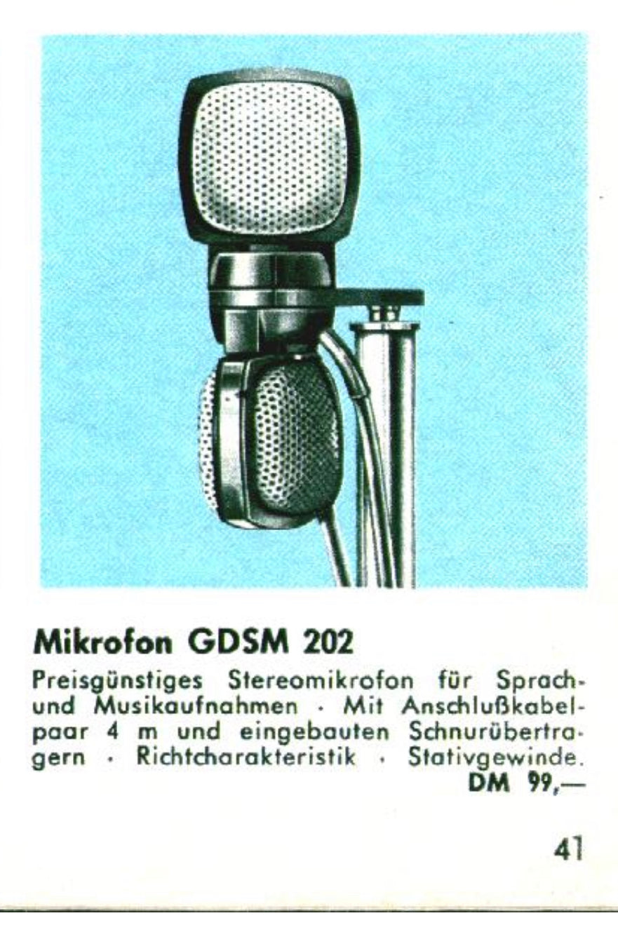 Grundig GDM 313 dynamisches Vintage Mikrofon 1970s +Ständer/Case gebraucht TOP e Grundig GDM 313 dynamisches Vintage Mikrofon 1970s +Ständer/Case gebraucht TOP e